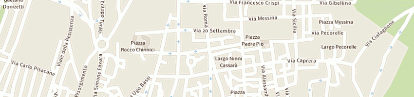 Mappa della impresa reccardo vincenzo a PARTANNA