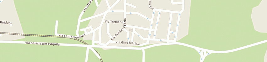 Mappa della impresa dimensioni diamanti srl a RIETI
