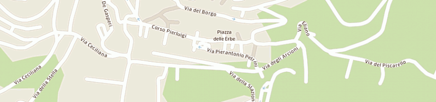 Mappa della impresa pio istituto antonelli della s famiglia a PALESTRINA