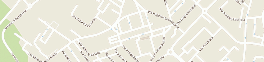 Mappa della impresa taddei gianfranco a PESARO