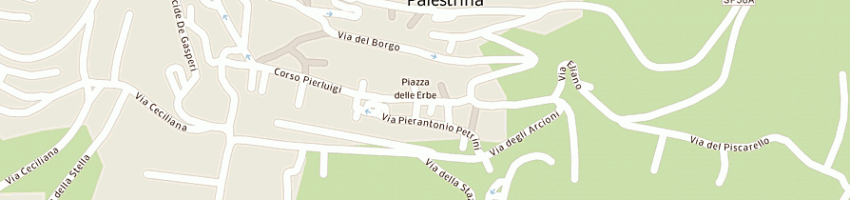 Mappa della impresa rebrac srl a PALESTRINA