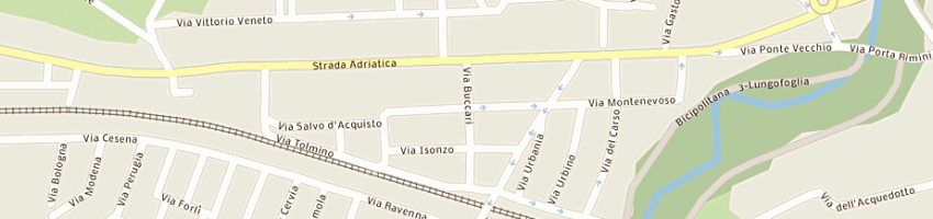Mappa della impresa scipioni paola a PESARO