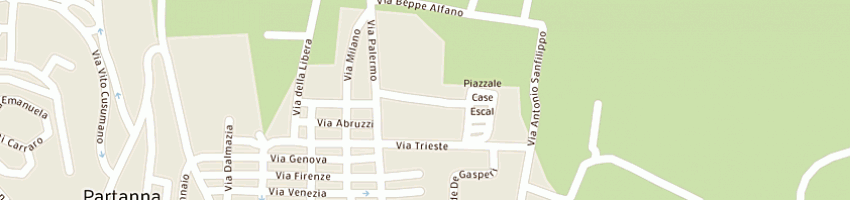 Mappa della impresa amato antonino a PARTANNA