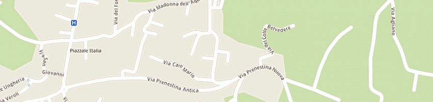 Mappa della impresa raffaele caffe' sas di feninno antonietta a PALESTRINA