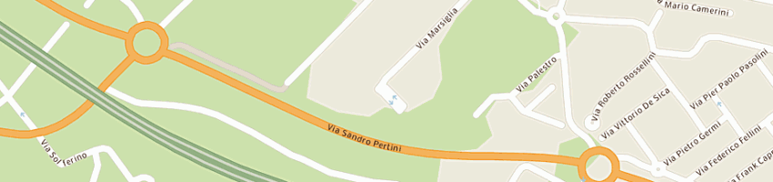 Mappa della impresa montesi renato a PESARO