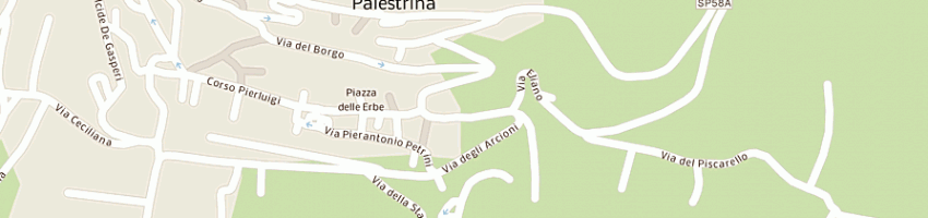 Mappa della impresa fiasco anna a PALESTRINA