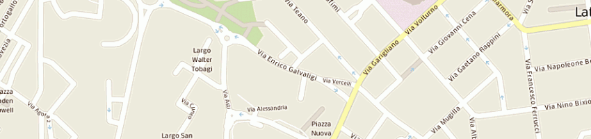 Mappa della impresa giardini fabio a LATINA