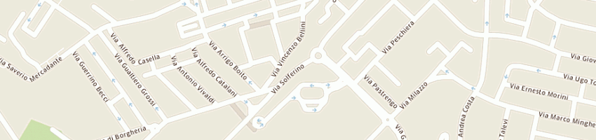 Mappa della impresa ambrogiani franco e c casa del profumo (snc) a PESARO
