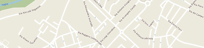 Mappa della impresa cpm elettronica a PESARO
