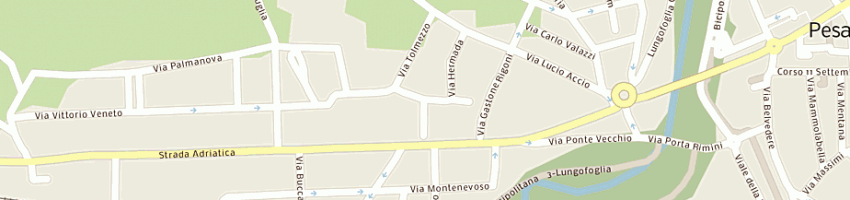 Mappa della impresa mancinelli leonello a PESARO