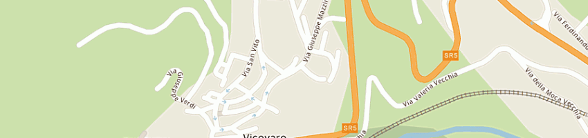 Mappa della impresa caretta tiziana nadia a VICOVARO