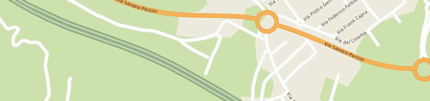 Mappa della impresa pieri luca a PESARO
