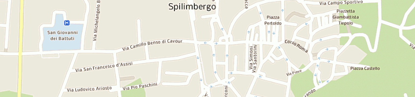 Mappa della impresa coopca soccoop a rl a SPILIMBERGO