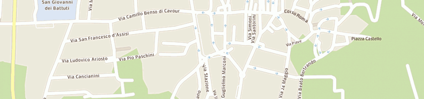 Mappa della impresa zuliani antonio a SPILIMBERGO