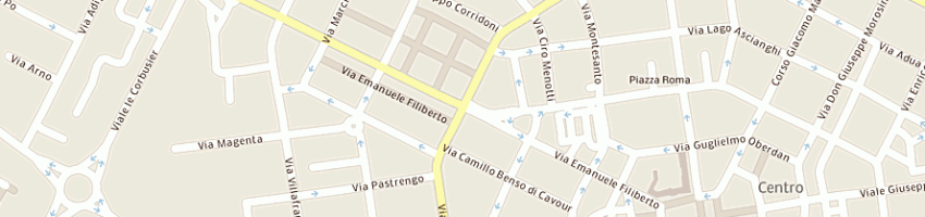 Mappa della impresa senzafili srl a LATINA