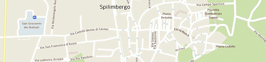 Mappa della impresa crea gioielli giannino a SPILIMBERGO