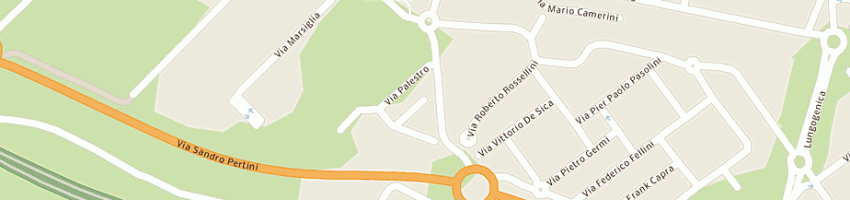 Mappa della impresa zaffini loris a PESARO