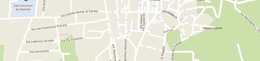 Mappa della impresa professional casa srl a SPILIMBERGO