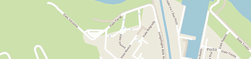Mappa della impresa pizza express pomodoro e fantasia a PESARO