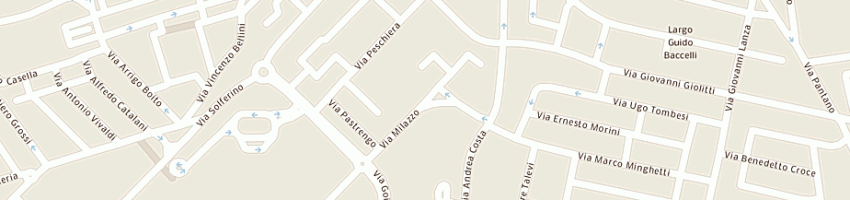 Mappa della impresa corsini secondo a PESARO