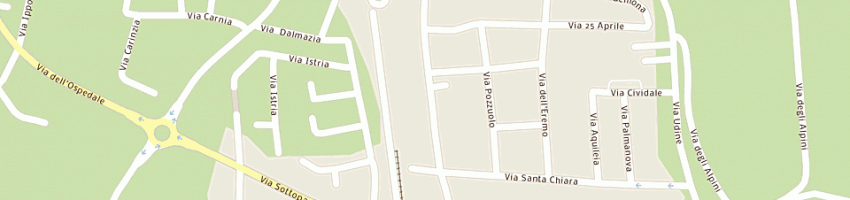 Mappa della impresa facchin novello a SPILIMBERGO