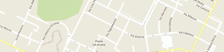 Mappa della impresa polisportiva nuova era a LATINA