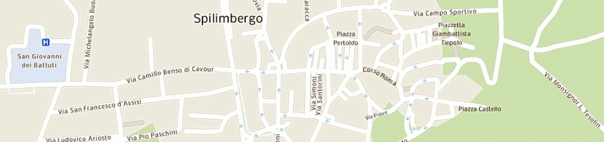 Mappa della impresa marinari paola a SPILIMBERGO