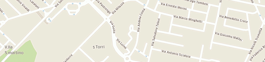 Mappa della impresa catena uliano a PESARO