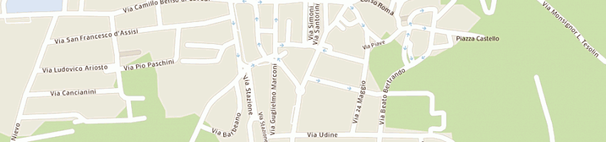 Mappa della impresa seda 2 - studio elaborazione dati aziendali sas di molinaro a e c a SPILIMBERGO