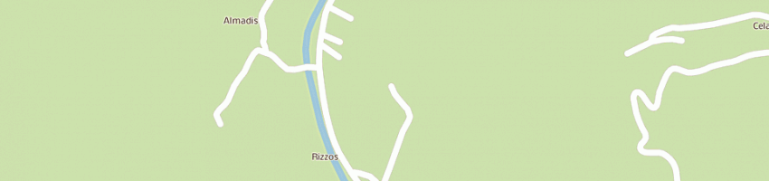 Mappa della impresa bortolussi angelo a CLAUZETTO