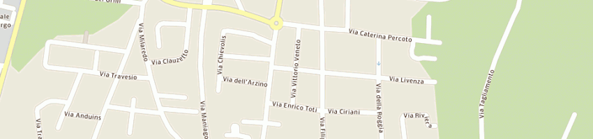 Mappa della impresa costa giuseppe a SPILIMBERGO