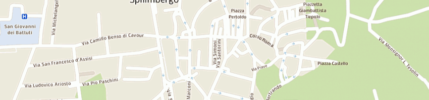 Mappa della impresa idf international design furniture srl a SPILIMBERGO