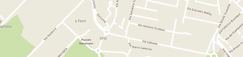 Mappa della impresa urbinelli geppino a PESARO