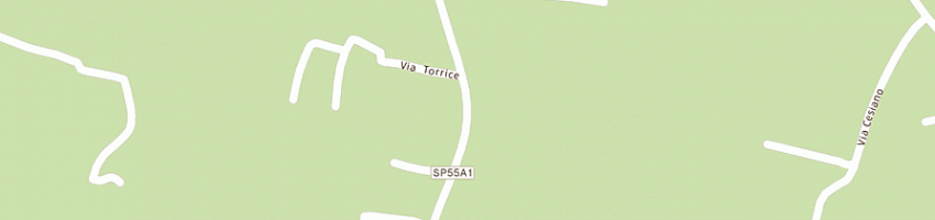 Mappa della impresa cervini assunta a PALESTRINA