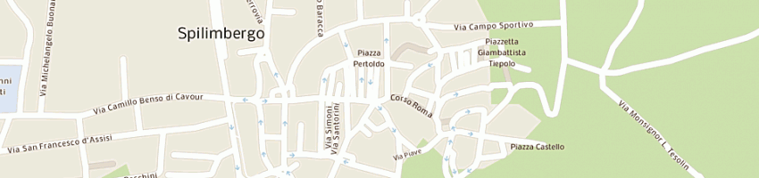 Mappa della impresa gandolfi annalisa a SPILIMBERGO