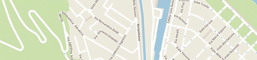 Mappa della impresa centro computer srl a PESARO