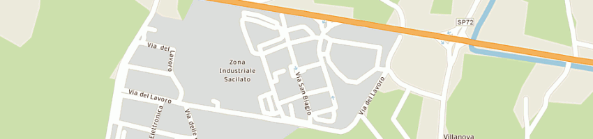 Mappa della impresa multimedia system di de pretto flavio e c snc a FOSSALTA DI PORTOGRUARO