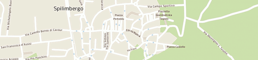 Mappa della impresa ribaudo michela a SPILIMBERGO