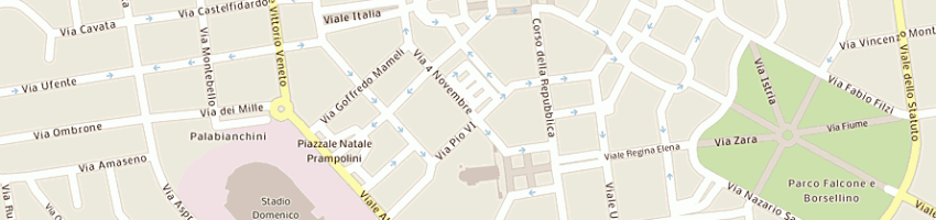 Mappa della impresa napoleone giuseppe a LATINA