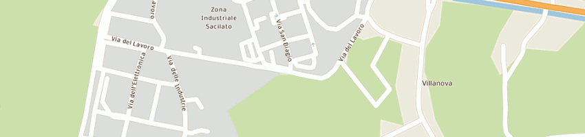 Mappa della impresa bimar (sas) a FOSSALTA DI PORTOGRUARO