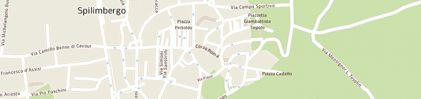 Mappa della impresa li volsi giuliano e silvano a SPILIMBERGO