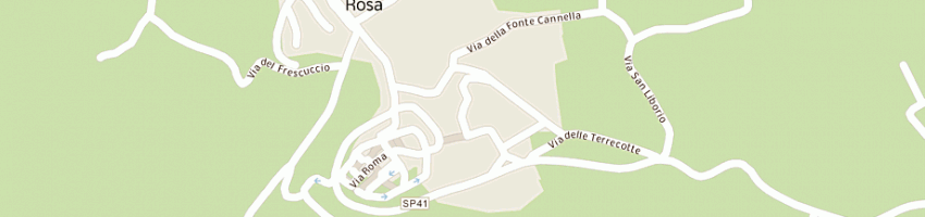 Mappa della impresa cesarini fratelli a FRATTE ROSA