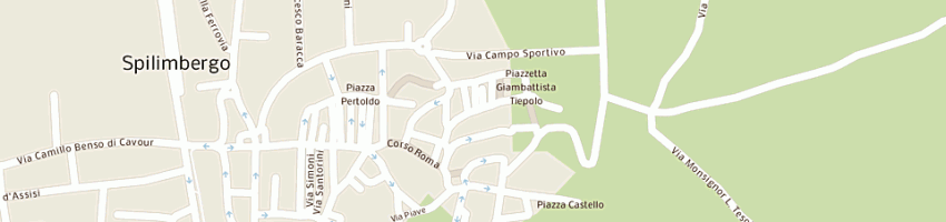 Mappa della impresa futura snc a PORDENONE