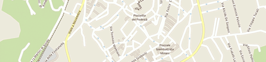 Mappa della impresa centro di aiuto alla vita a FABRIANO