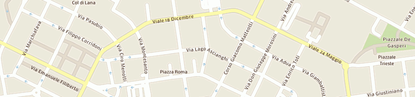 Mappa della impresa geda sas di perez v e c a LATINA