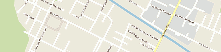 Mappa della impresa istituto di vigilanza citta' di latina srl a LATINA