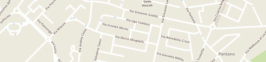 Mappa della impresa sartoria cattolico antonino e snc di cattolico federico e c a PESARO