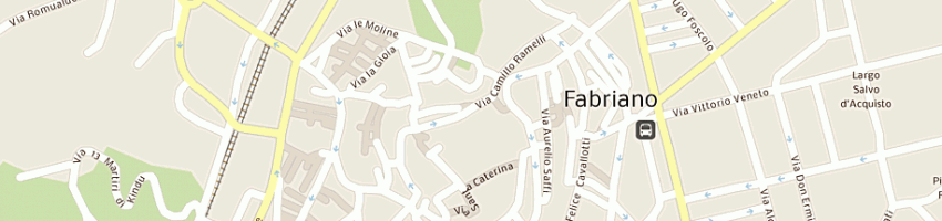 Mappa della impresa ds rappresentanze sas a FABRIANO