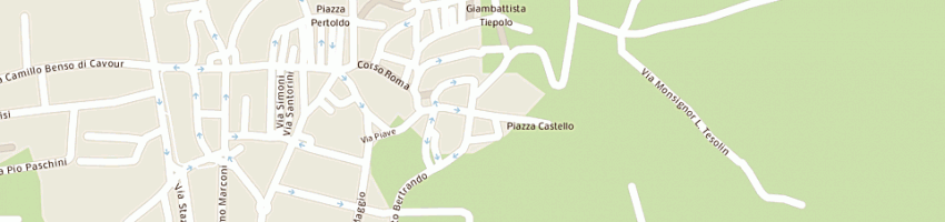 Mappa della impresa serena alessandro a SPILIMBERGO