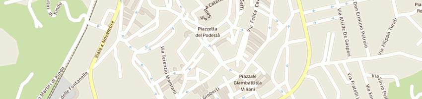 Mappa della impresa camera di commercio a FABRIANO